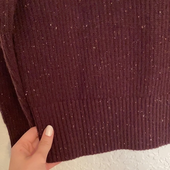 New the North face crestview quarter button down sweater in root brown - Picture 12 of 16